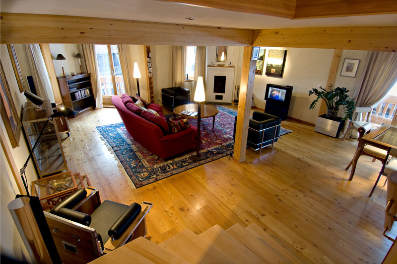 Large view of the living area